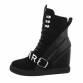 Damen Keilstiefeletten - black Gr. 37