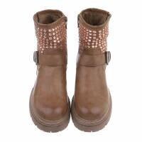 Damen Western- & Bikerboots - khaki