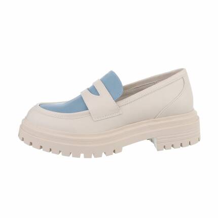 Damen Slipper - blue Gr. 36