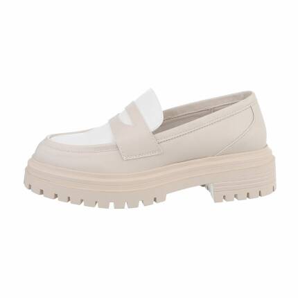 Damen Slipper - white