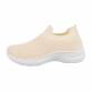 Damen Low-Sneakers - beige