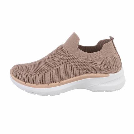 Damen Low-Sneakers - khaki