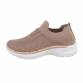 Damen Low-Sneakers - khaki Gr. 38