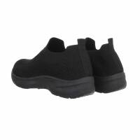 Damen Low-Sneakers - black