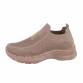 Damen Low-Sneakers - khaki Gr. 36