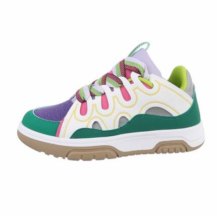 Damen Low-Sneakers - green