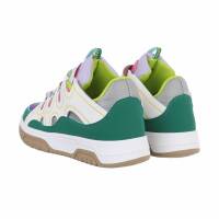 Damen Low-Sneakers - green