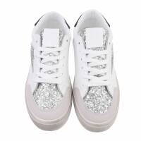 Damen Low-Sneakers - silver