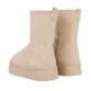 Damen Winterstiefeletten - beige