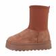 Damen Winterstiefeletten - camel