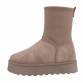 Damen Winterstiefeletten - khaki