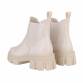 Damen Chelsea Boots - beigemir