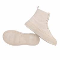 Damen High-Sneakers - beige