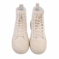 Damen High-Sneakers - beige