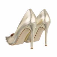 Damen High-Heel Pumps - gold