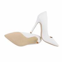 Damen High-Heel Pumps - white