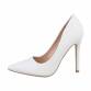 Damen High-Heel Pumps - white Gr. 39