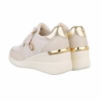 Damen High-Sneakers - beige