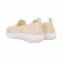 Damen Low-Sneakers - beige