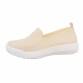 Damen Low-Sneakers - beige