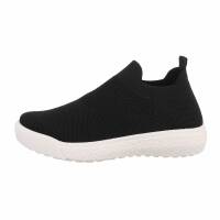 Damen Low-Sneakers - black