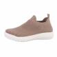 Damen Low-Sneakers - khaki Gr. 36