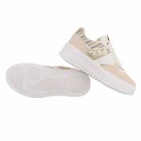 Damen Low-Sneakers - beige