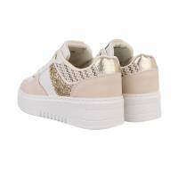 Damen Low-Sneakers - beige