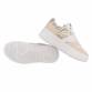 Damen Low-Sneakers - beige