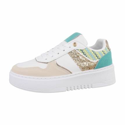 Damen Low-Sneakers - green