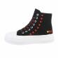 Damen High-Sneakers - black Gr. 38