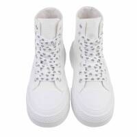 Damen High-Sneakers - silver