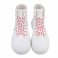 Damen High-Sneakers - white