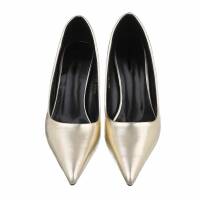 Damen High-Heel Pumps - gold