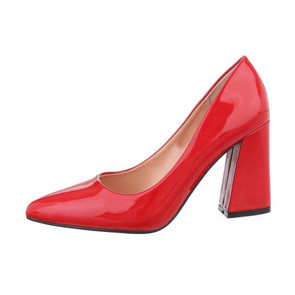 Damen High-Heel Pumps - red Gr. 36