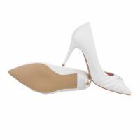 Damen High-Heel Pumps - white