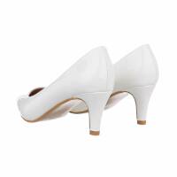 Damen Klassische Pumps - white