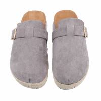 Damen Pantoletten - grey