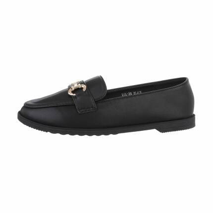 Damen Slipper - black Gr. 38