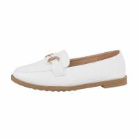 Damen Slipper - white