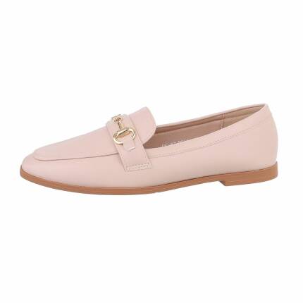 Damen Slipper - beige Gr. 37