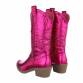 Damen Western- & Bikerboots - fushia