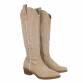 Damen Western- & Bikerboots - khaki