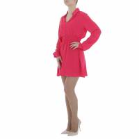 Damen Blusenkleid von Metrofive - fuchsia