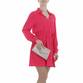 Damen Blusenkleid von Metrofive - fuchsia