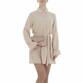 Damen Blusenkleid von Metrofive - beige