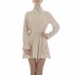 Damen Blusenkleid von Metrofive Gr. M/L - beige