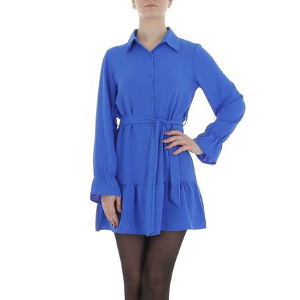 Damen Blusenkleid von Metrofive Gr. M/L - blue