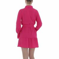 Damen Blusenkleid von Metrofive - fuchsia