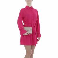 Damen Blusenkleid von Metrofive - fuchsia